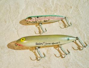 Heddon Zara Spooks and Puppies are classic surface lures.